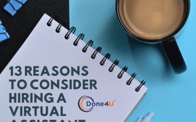 Top 13 Reasons For Hiring A Virtual Assistant